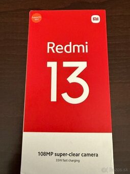 Predám nový MT Redmi 13