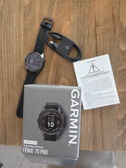 Garmin Fenix 7s PRO sapphire solar - plna zaruka