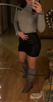 Vysoké cizmy vhodné aj na široké lytka