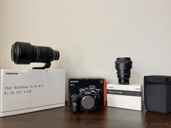 Sony a7iii + objektívy