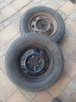 Ponukam kolesa komplet skoda favorit