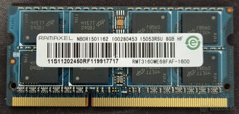 Ramaxel 8G BRAM DDR3L 1600