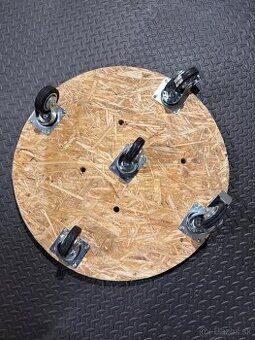 Podstavec na crepnik/kolesa/iny material s kolieskami