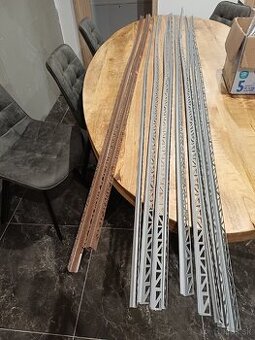 Plastové rohové lišty