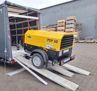 Pojazdný mobilný kompresor ATMOS Perkins PDP 50 5 m3/min