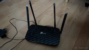 Predám 2x WIFI router TP LINK biely, čierny