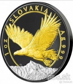 Investicne striebro mince minca Slovenský Orol