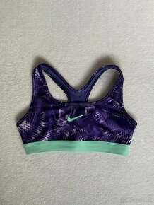Fialová Nike športová podprsenka - 1