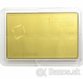 Combibar Zlaté tehličky 2x 31,1 g (10 x 1/10 Oz) - 1