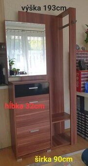 Botník - skriňa chodba