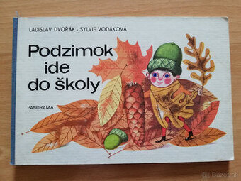 Podzimok ide do školy 1982 - leporelo