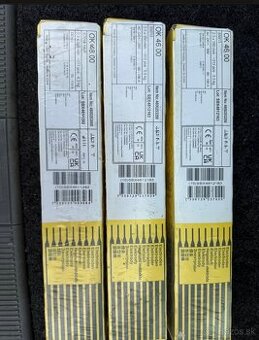 Nové esab elektrody 2,5x350mm - ok 46, ok 48