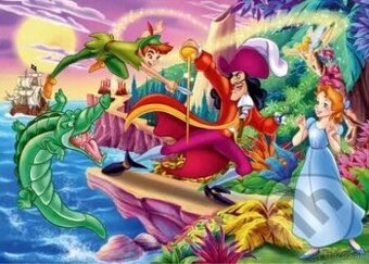 Detské Disney puzzle Tinkerbell Peter Pan - 1
