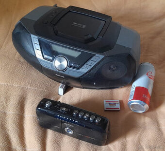 Predám rádio s USB PHILIPS a rádiomagnetofón ORAVA