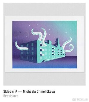 Sklad C7 Biela noc čierne diery