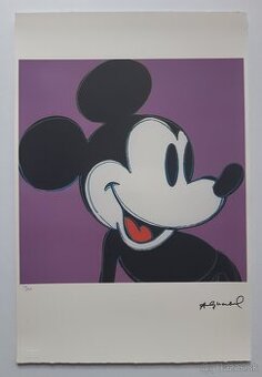 Andy Warhol – Mickey Mouse Purple
