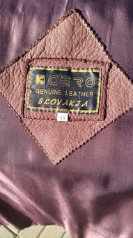 Velurovy dámsky kabát bordový 48