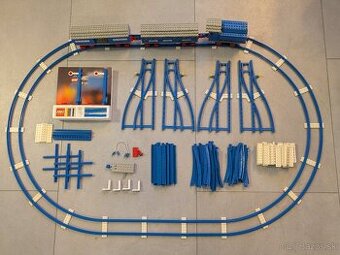 RARITA Lego vláčik 113-2 s príslušenstvom