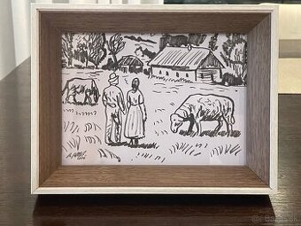 Ručne maľovaný obraz