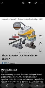 Vodný vysávač Thomas Perfect Air