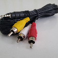 Kábel Ø 3,5 mm jack / 3x RCA konektor, dĺžka 1,5m