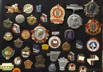 rozličné druhy - odznaky