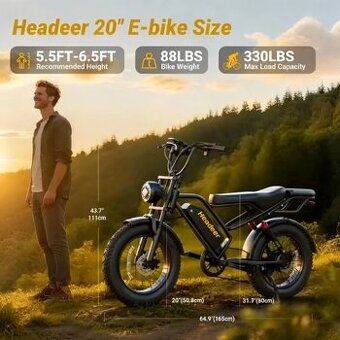 Elektrický bicykel Headeer BK20