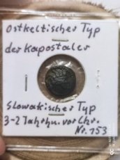 predam keltsku mincu Typ Kapostaler