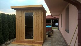 Finska sauna, infra sauna ,sauna na mieru