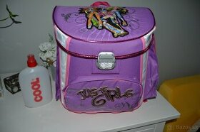 Dievčenská školská taška s doplnkami, NOVÁ - 1
