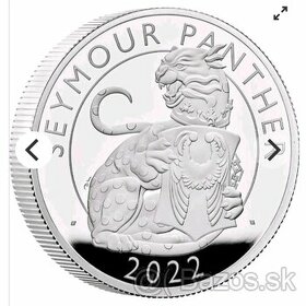 Seymour panther Royal Tudor Beasts 2 Oz 2022