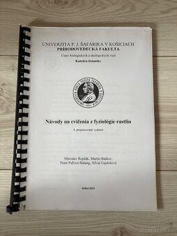 Návody na cvičenia z fyziológie rastlín
