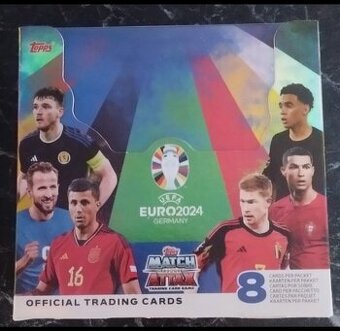 FOTBALOVÉ KARTY NOVÝ BOX MATCH ATTAX EURO 24/25