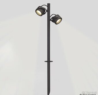 SLV SITRA 360 SL SPIKE antracitová stojanová lampa