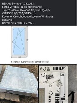 Plastové dvere