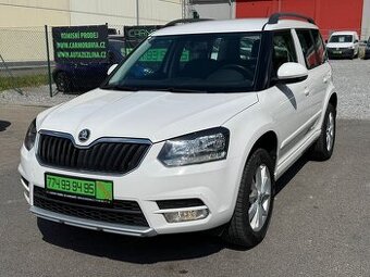 ► ŠKODA YETI 1,4 TSI 4x4 - 110 KW, NAVI, PARK. SENZORY◄