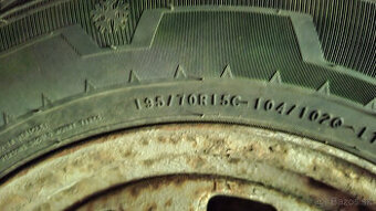 Kolesa Triangle snowlink 195/70 R15C z VW T4 - 1