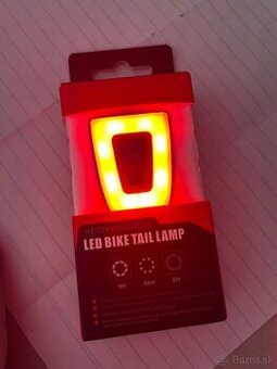 Nove led svetlo na bicykel