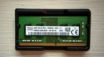 Ram do notebooku DDR4 4GB-3200Mhz