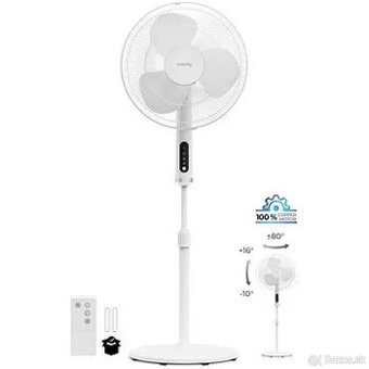 Stojanový ventilátor Siguro FN‑K350 W Summer Wind – biely