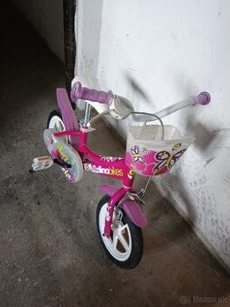 Detský dievčenský bicykel