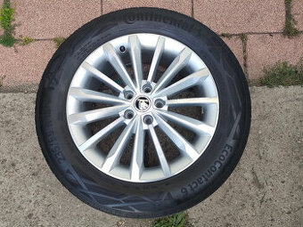 Originál alu diskyTRINITY+pneu ŠkodaKodiaq 7Jx18, 5x112 ET43
