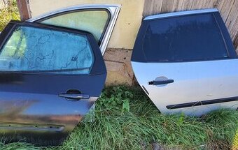 Dvere zadné predné Čierne aj Strieborné Peugeot 407