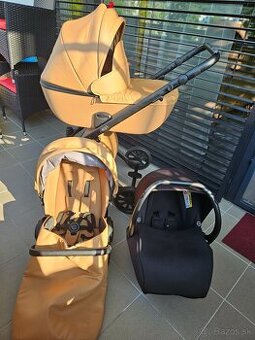 Anex e-typ kocik 3v1 hnedy