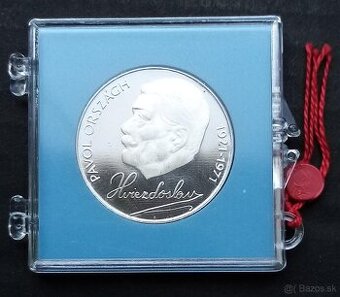 Strieborná 50Kčs 1971, P.O.Hviezdoslav