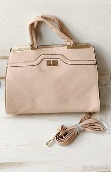 Kabelka béžová kožená nová