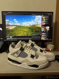 Jordan 4 Military Black