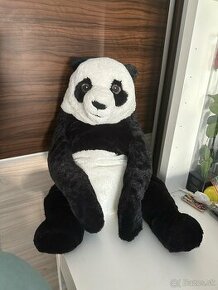 Plysova panda z Ikei