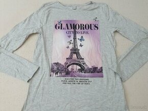 Tricko s motivom Pariza (Eiffelovka)
