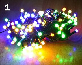 Svetelne retaze rozne druhy: 100 LED - 120 LED